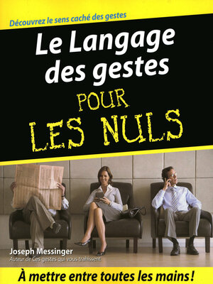 cover image of Le Langage des gestes Pour les Nuls